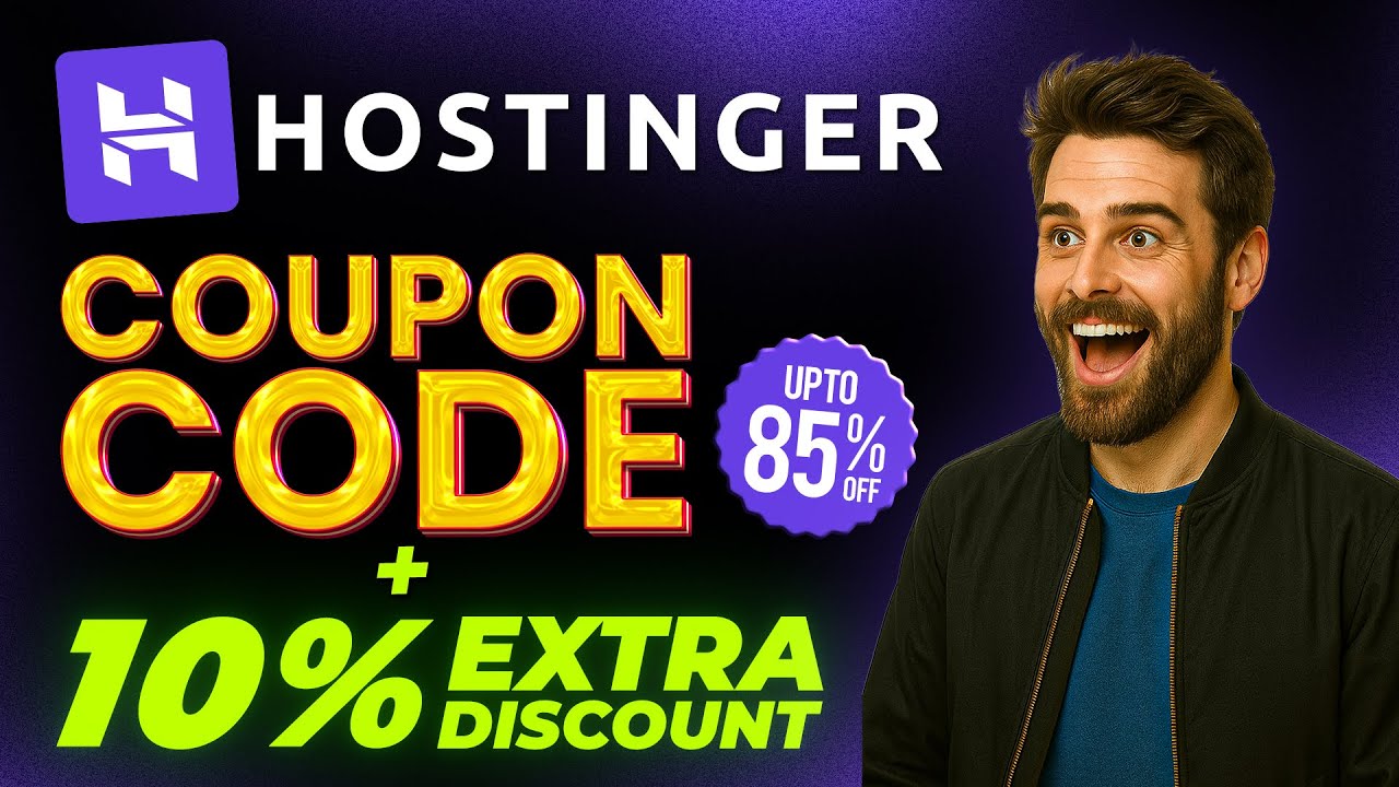 Hostinger Coupon Code 2026 🔥 Best Web Hosting Discount