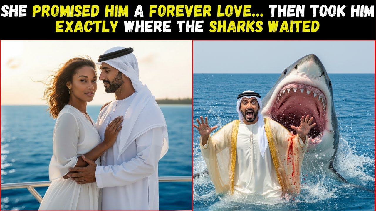 She Pushed Her Dubai Sheikh Husband Into Shark-Infested Waters Three Days After Their Wedding