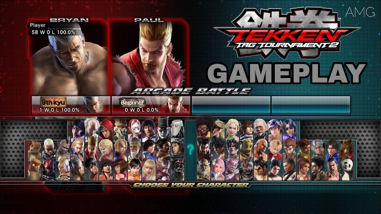Tekken Tag 2 | Episode 2 | Paul & Bryan | PS3 Gameplay | AMG | No Commentary