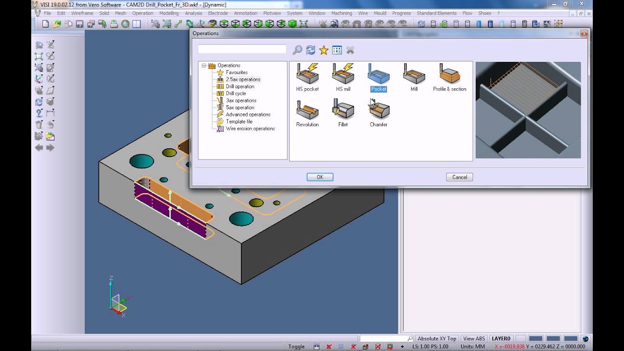 VISI CAM 2D Manual_Pocket Fr 3D