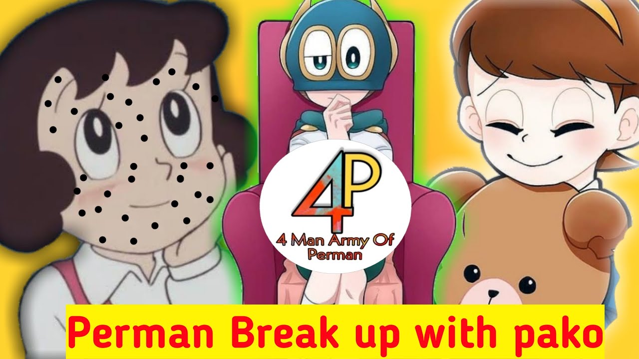 Perman  Break up with Pako | perman 💔 pako| perman fan made story in hindi || 4man army of perman