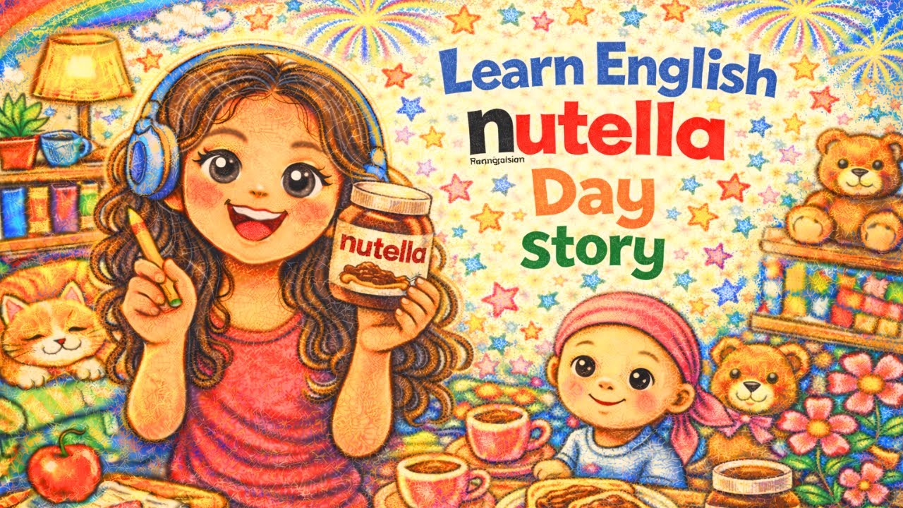 What's the BIGGEST Celebration on World Nutella Day | english speaking practice | easy english