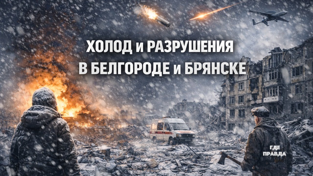 Холод и разрушения в Белгороде и Брянске