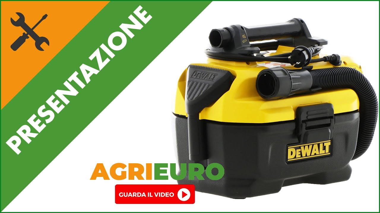 Aspira solidi e liquidi ibrido DEWALT DCV584L-QW: presentazione