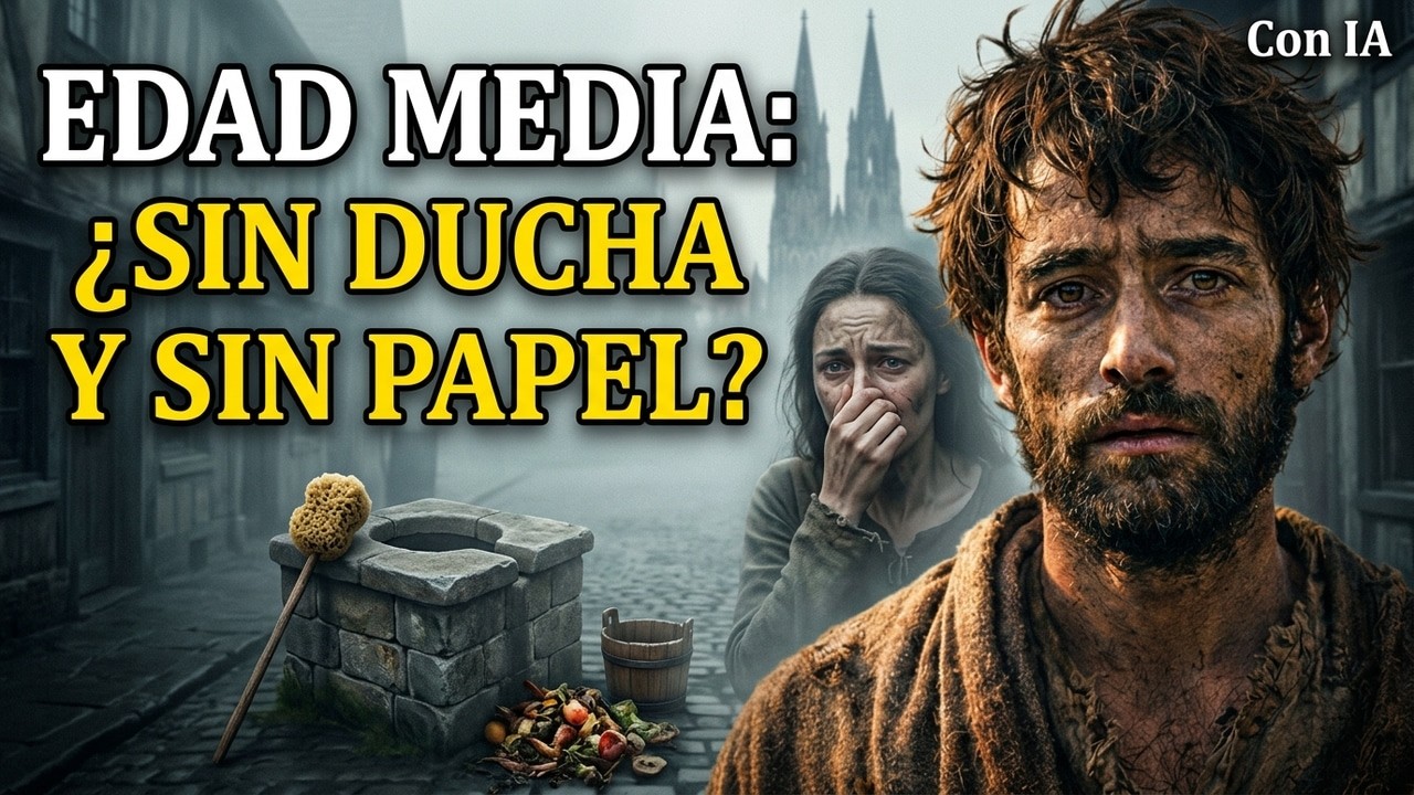 Lo que NO sabías de la higiene medieval | Sin ducha ni papel higiénico | La verdad asquerosa(Con IA)