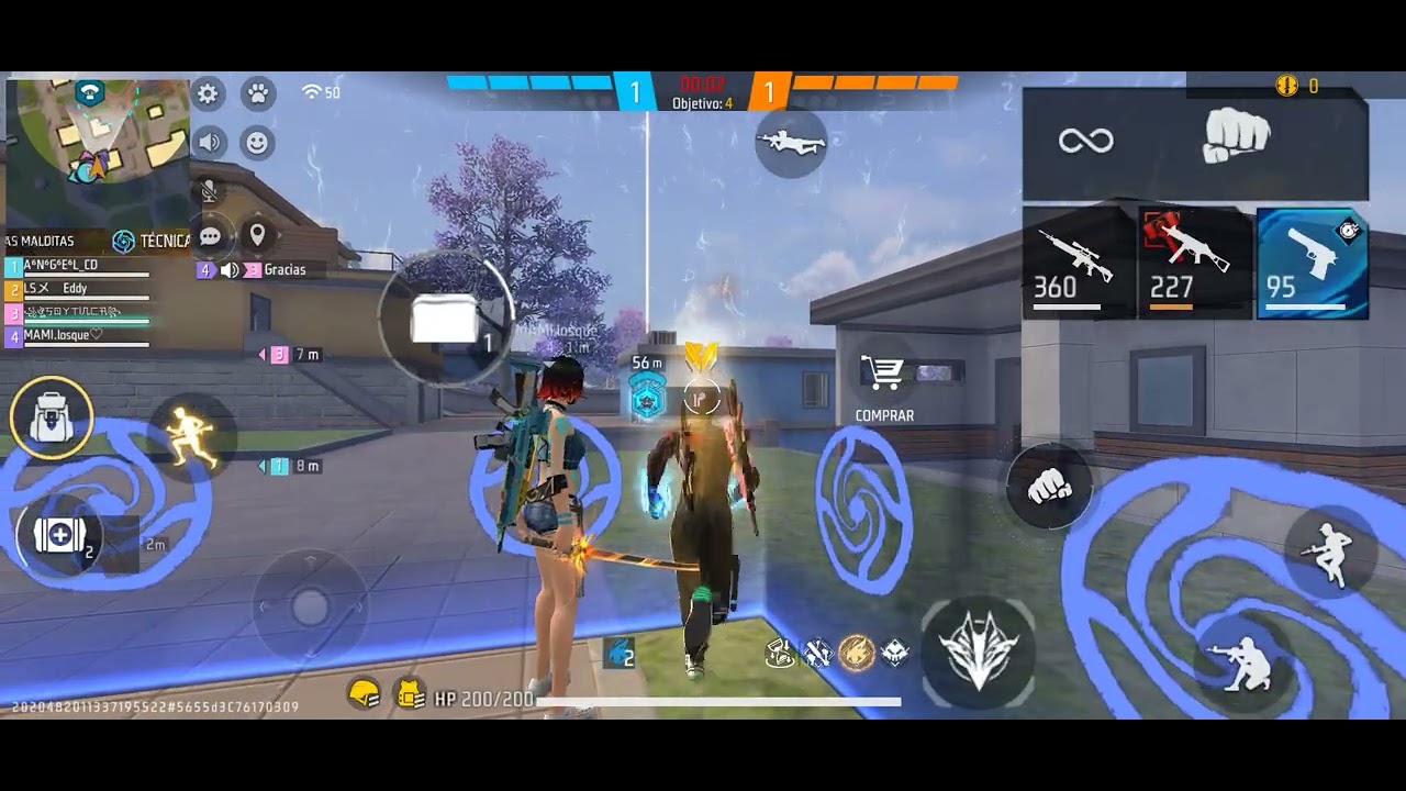 Asi me hice un ACE en decla.#freefire 