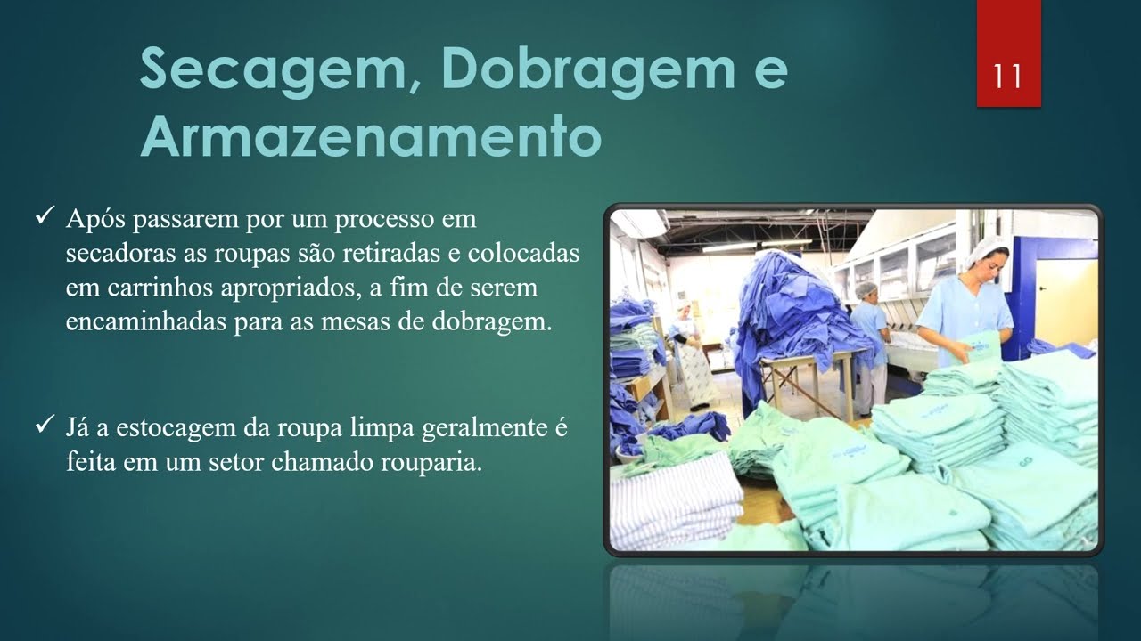Lavanderia Industrial Hospitalar (Resíduos) Apresentação.