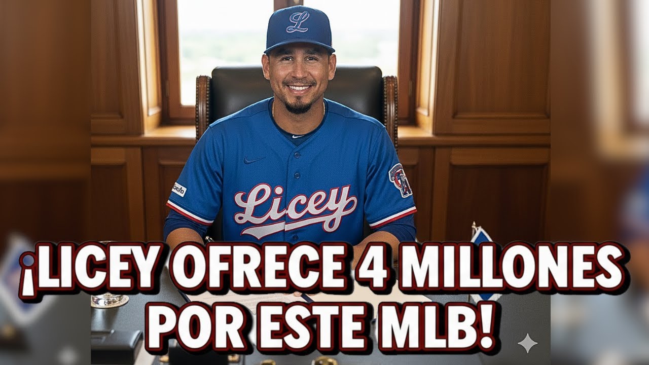 El Licey ofrece 4 Millones Por MLB l Las Aguilas En La Cima De Lidom!