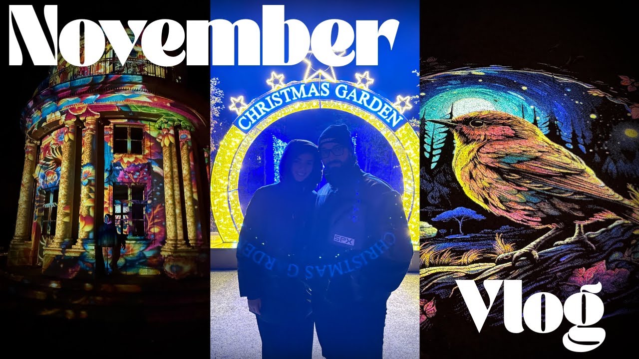 NOVEMBER VLOG – Training, Dresden, Christmas Garden Pillnitz 🎄❄️