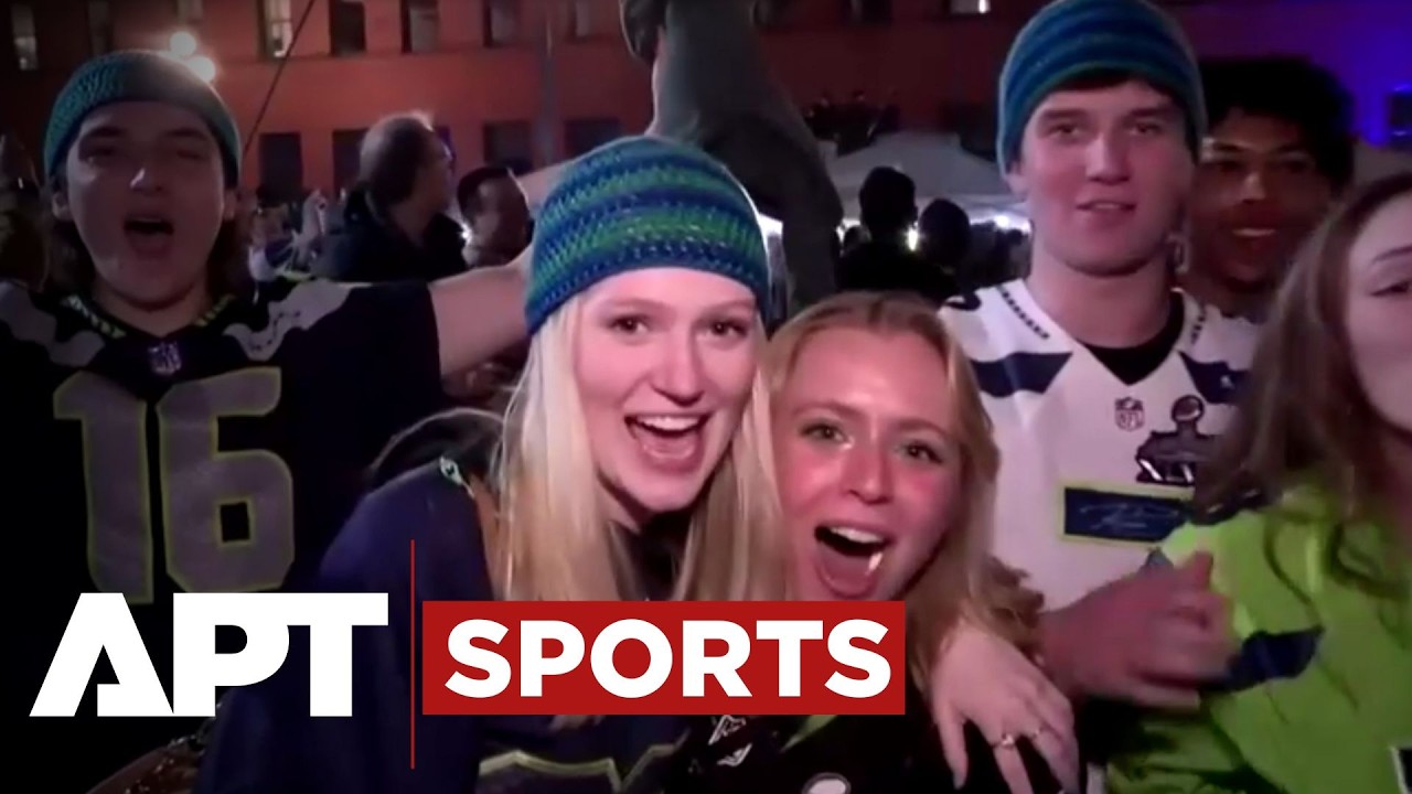 Seahawks Fans Celebrate Historic Super Bowl Victory With Fireworks in Seattle | APT