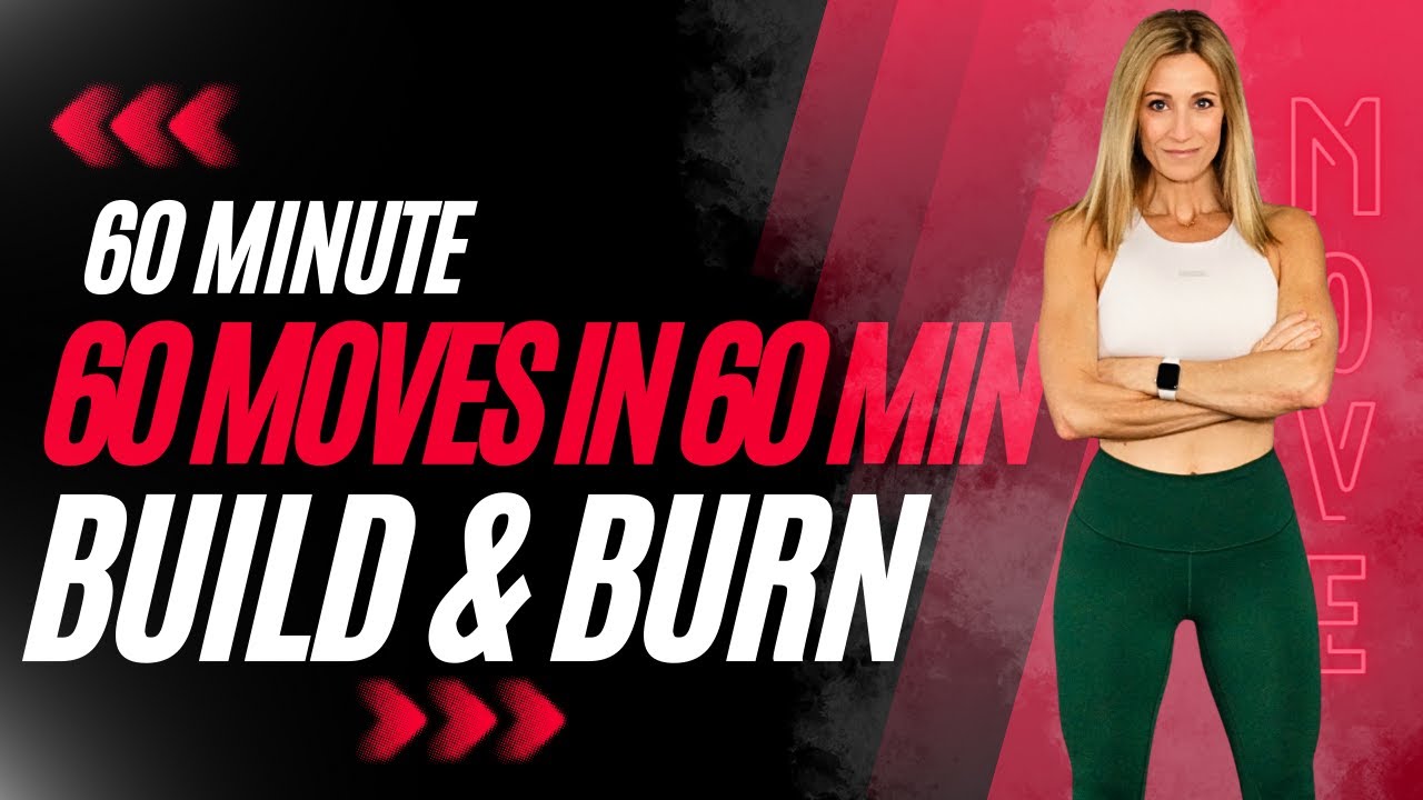 60 Minute 60 in 60 Build and Burn | All Strength Workout | No Repeats