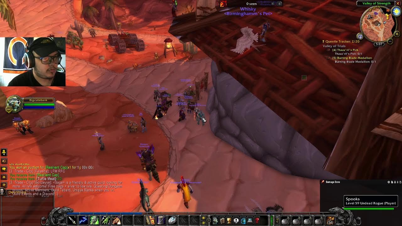 HC WOW(LIVE ON TWITCH AS WELL)