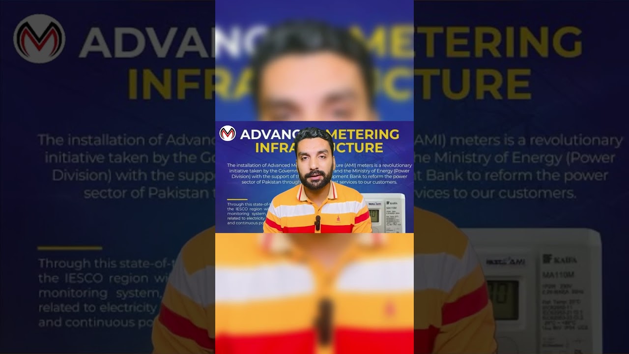 AMI Meter | Advance Metering infrastructure | Net Metering | Green Meter | MS-Short#82 💥🔥🇵🇰❤️