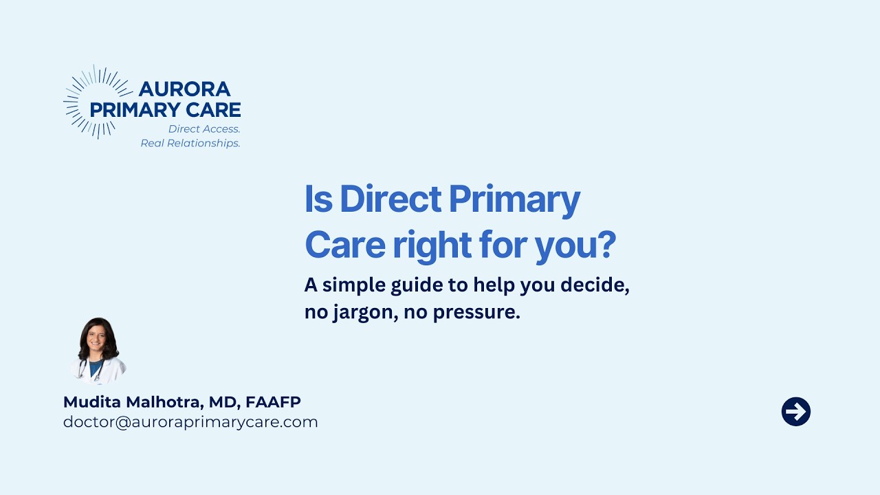 Is Direct Primary Care Right For You?