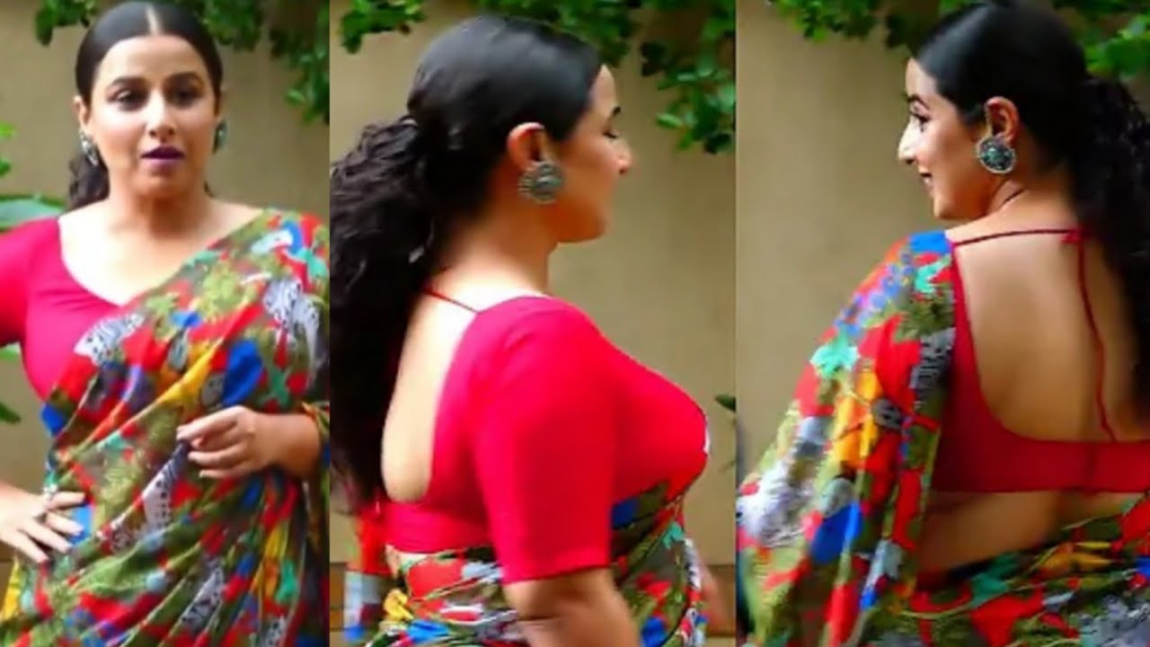 Vidhya balan Hot Looks 🔥 in Saree || Saree is So Beautiful.