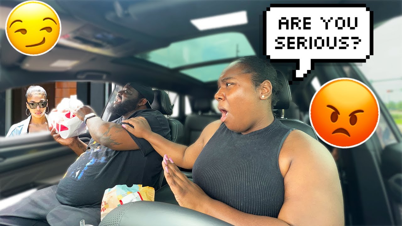 Taking Lunch To Another Girl While My Wife Is In The Car *GETS HEATED*