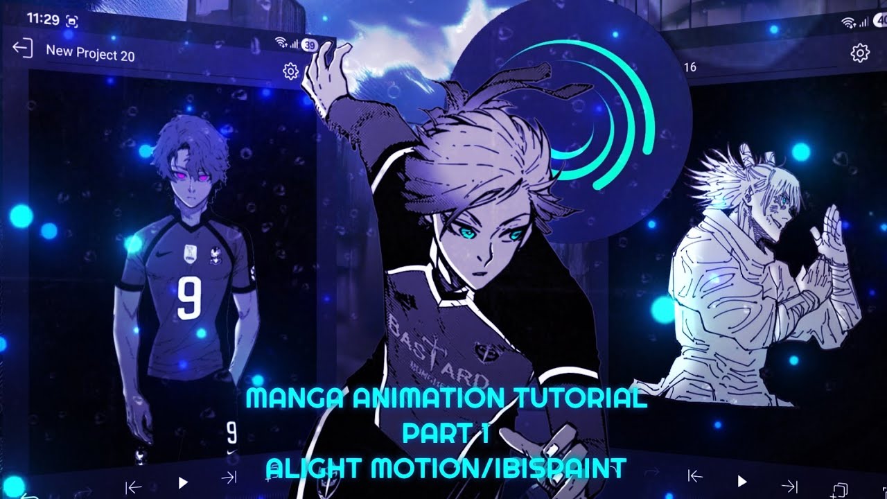 Manga Animation Tutorial~[Alight Motion/Ibis Paint] Part 1