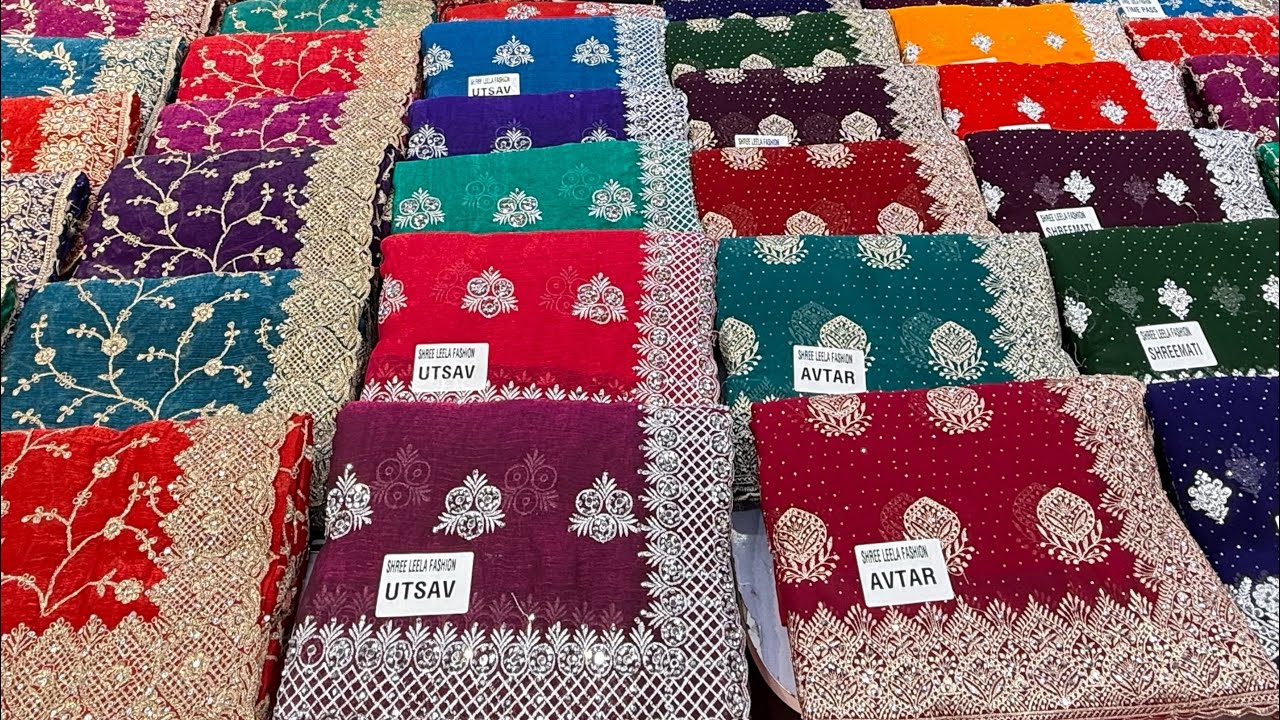 Real साड़ी फैक्ट्री सूरत 2026 | Saree manufacturer in surat | surat saree wholesale | Saree price 