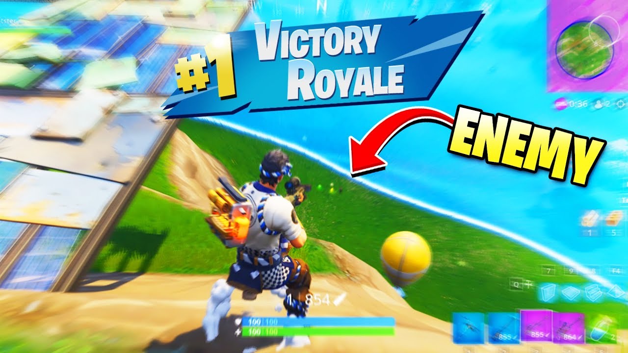 MY Luckiest Fortnite Shot of All Time