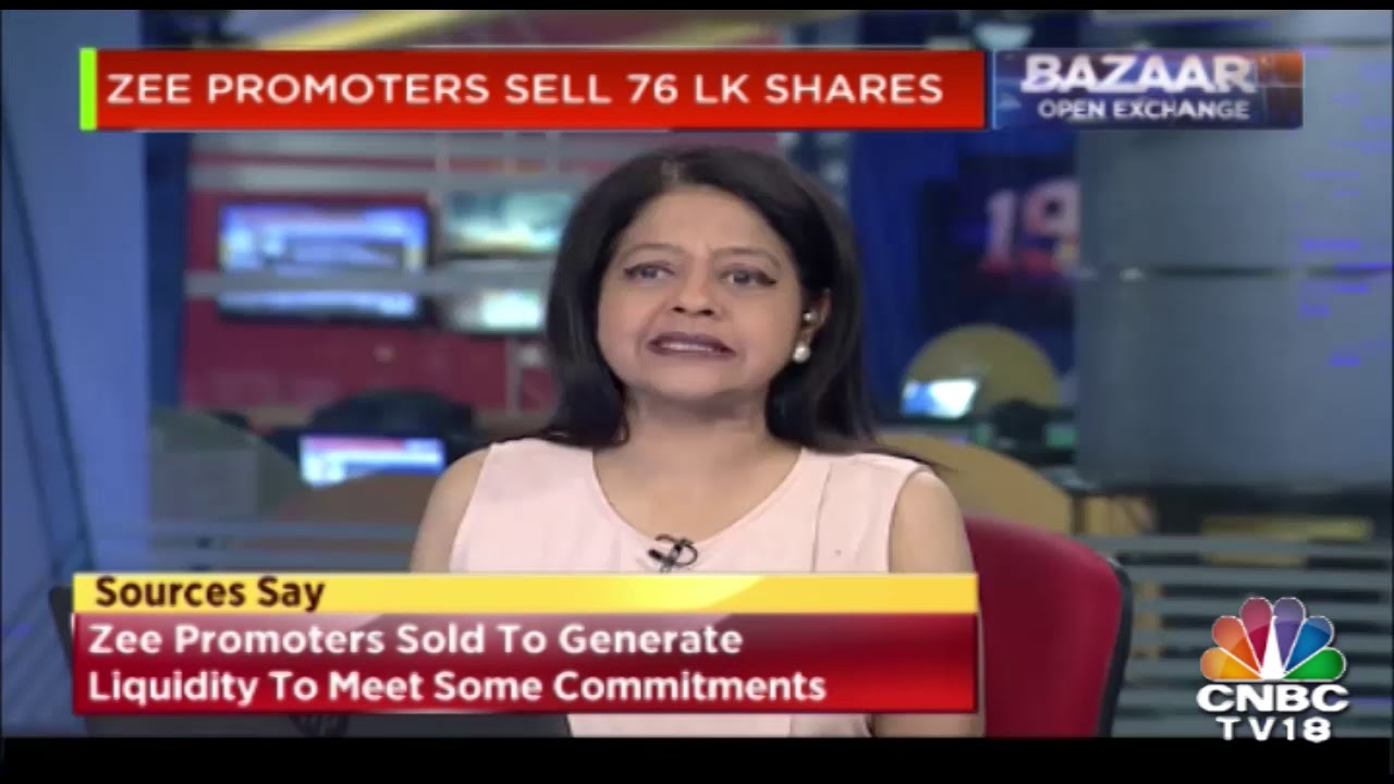 Zee Entertainment Down 3% After Promoters Sell Stake