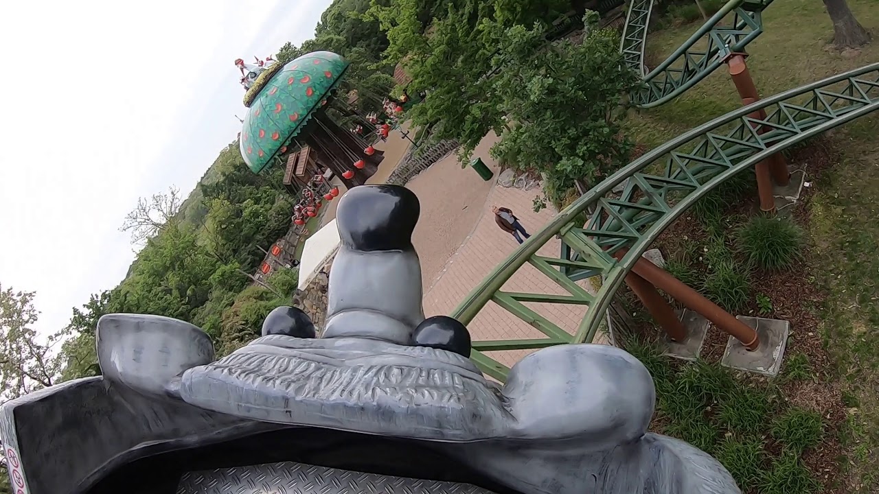 Gerstlauer Bobsled Coaster Rattenmühle Familypark Neusiedlersee 2019 POV Onride