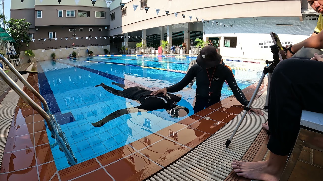 Freediving Static Apnea Thailand AIDA National Record 6min Breath-hold| Warut Chongkhanpond