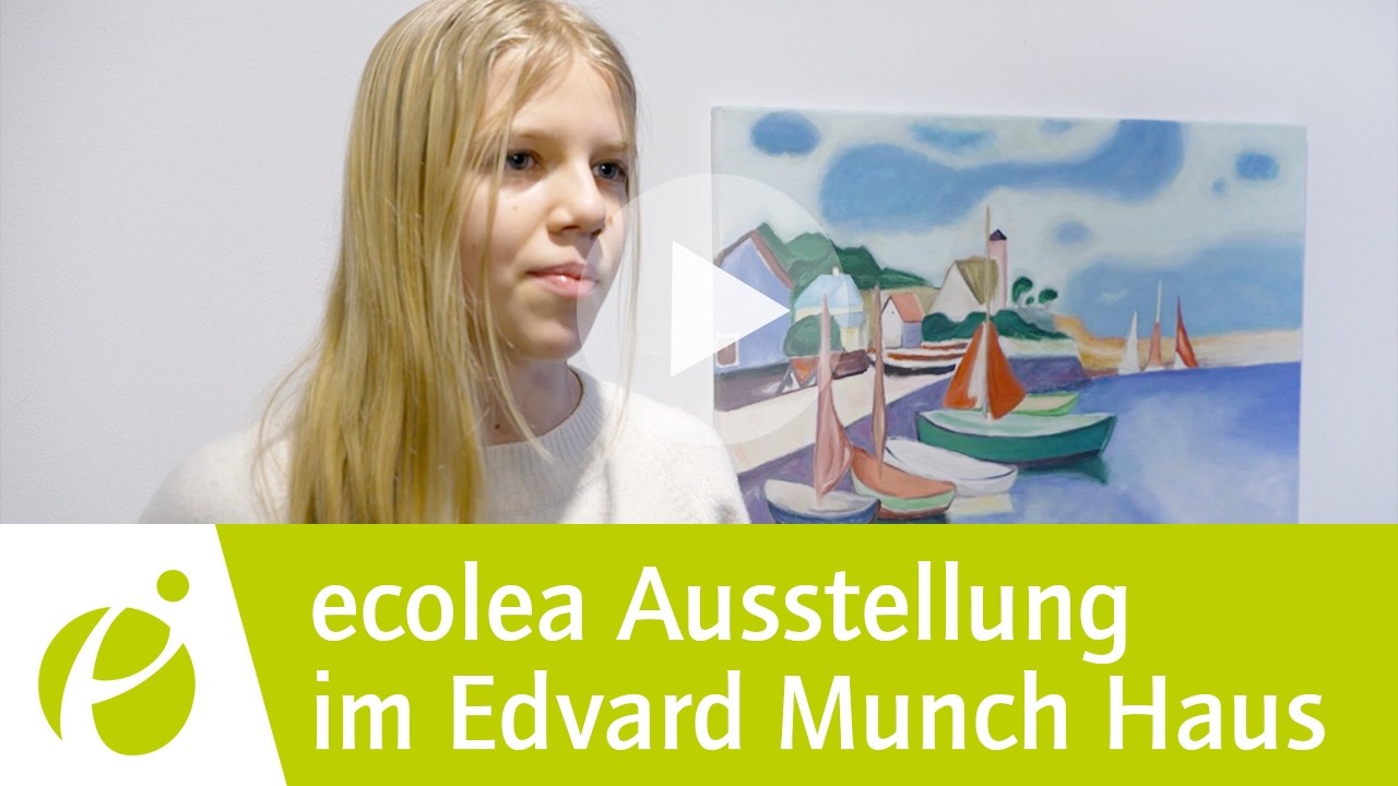 Ausstellung im Edvard Munch Haus - ecolea | Internationale Schule Rostock