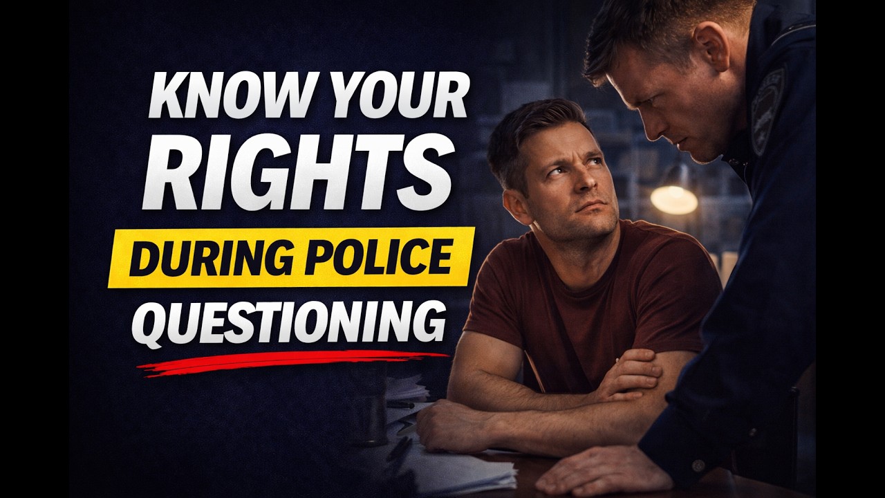 Know Your Rights During Police Questioning &mdash; What To Say and What Never To Say