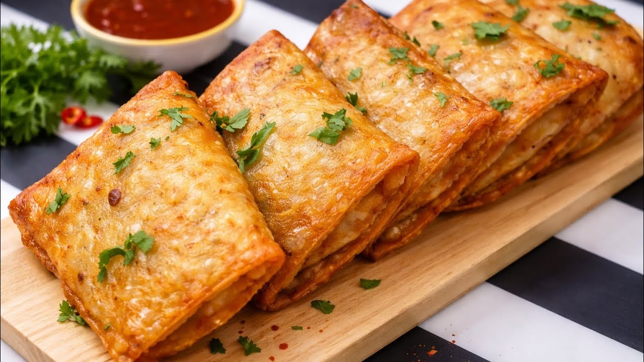 घर में जो पड़ा था उसी से बना दिया ऐसा नाश्ता 😍 | Easy Snack Recipe