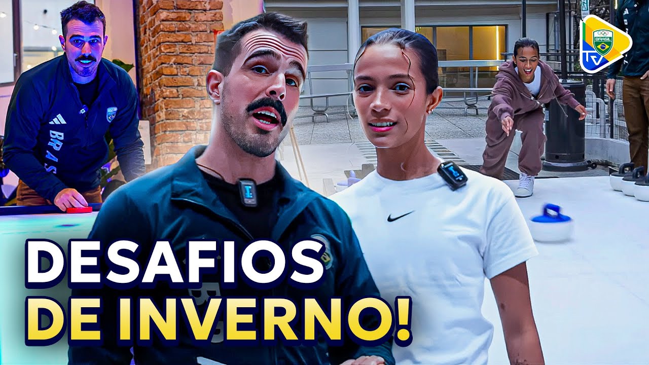 DESAFIOS DE INVERNO COM RAYSSA LEAL E BRUNO FRATUS!