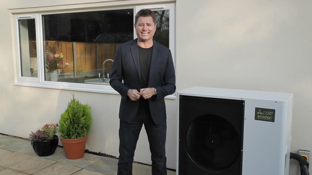 George Clarke introduces the Mitsubishi Electric Ecodan Air Source Heat Pumps