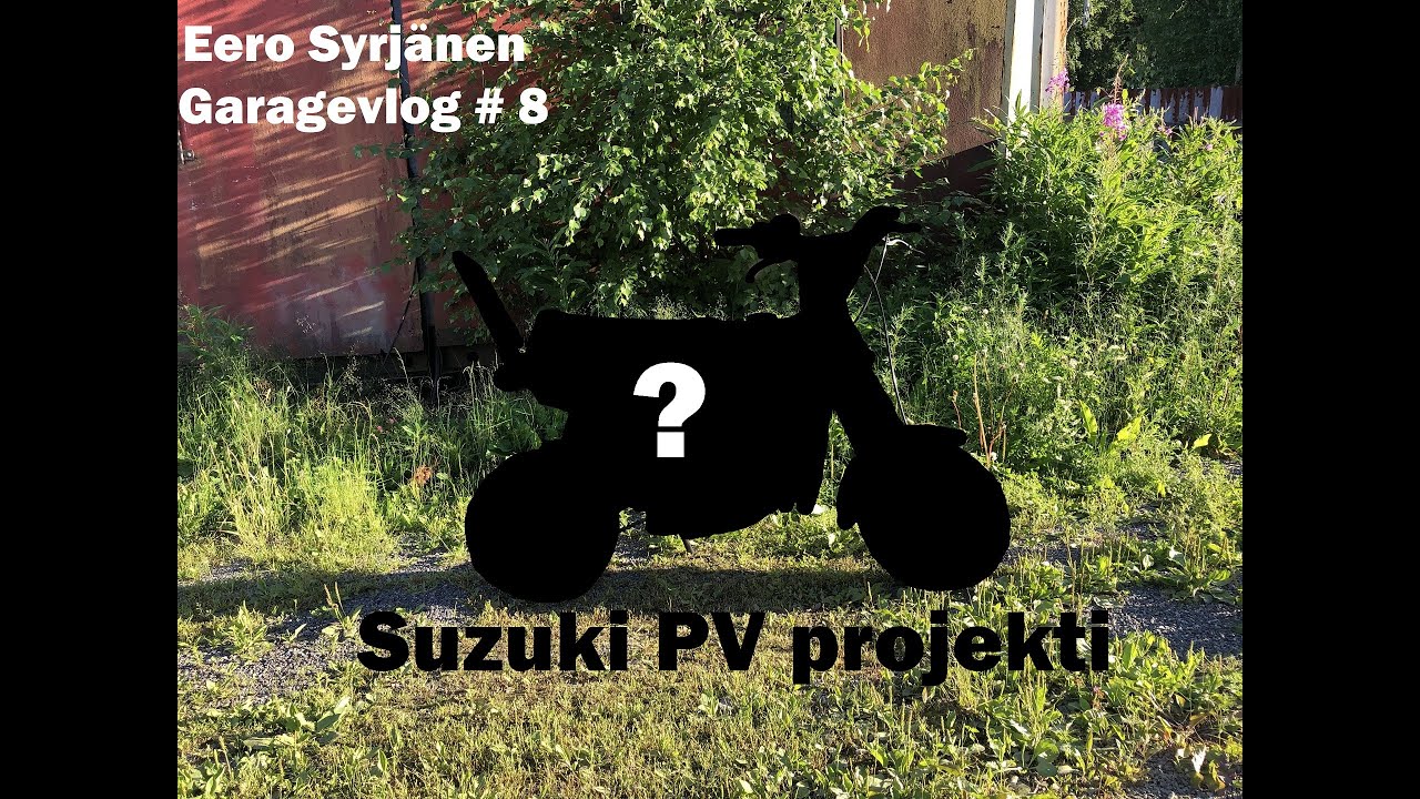 GARAGE VLOG #8: Suzuki pv projektointi
