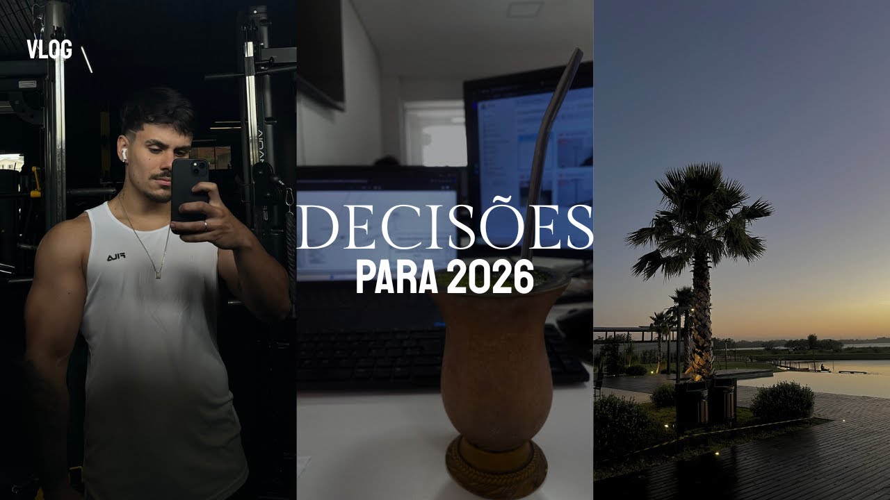 Decisões para que 2026 seja o ano da sua vida (disciplina, trabalho e treino)
