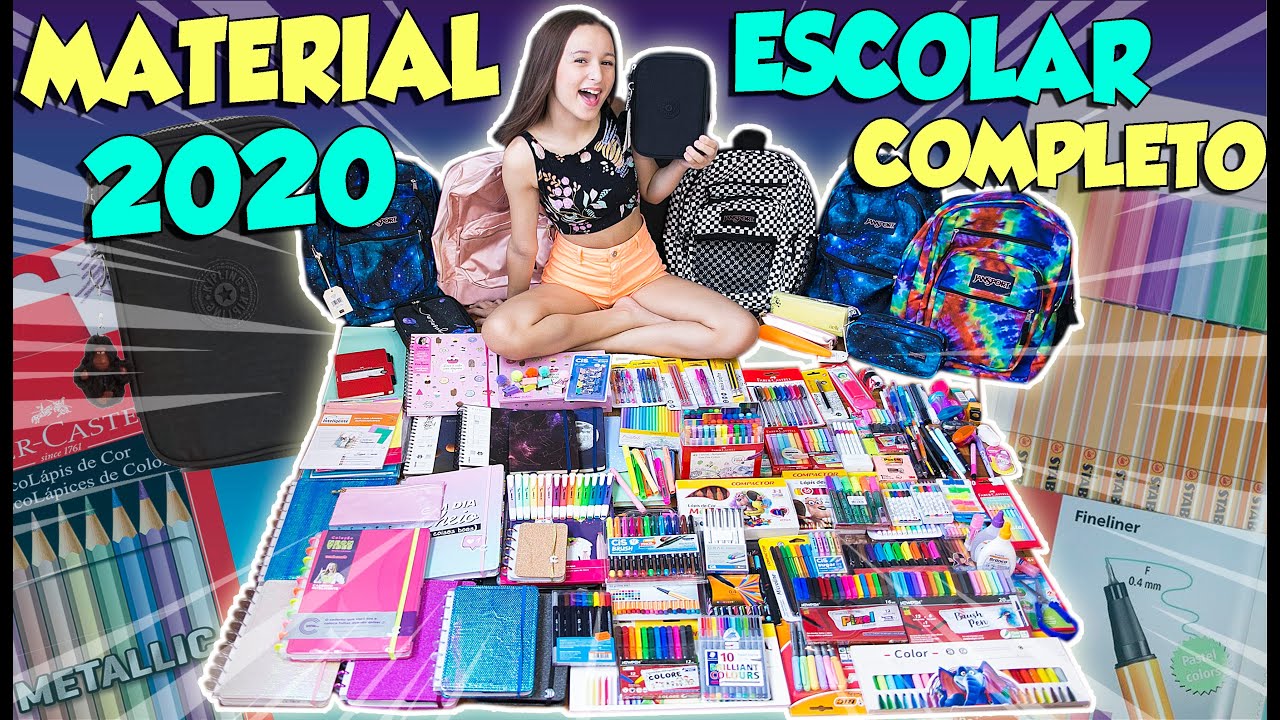 MEU MATERIAL ESCOLAR 2020 COMPLETO
