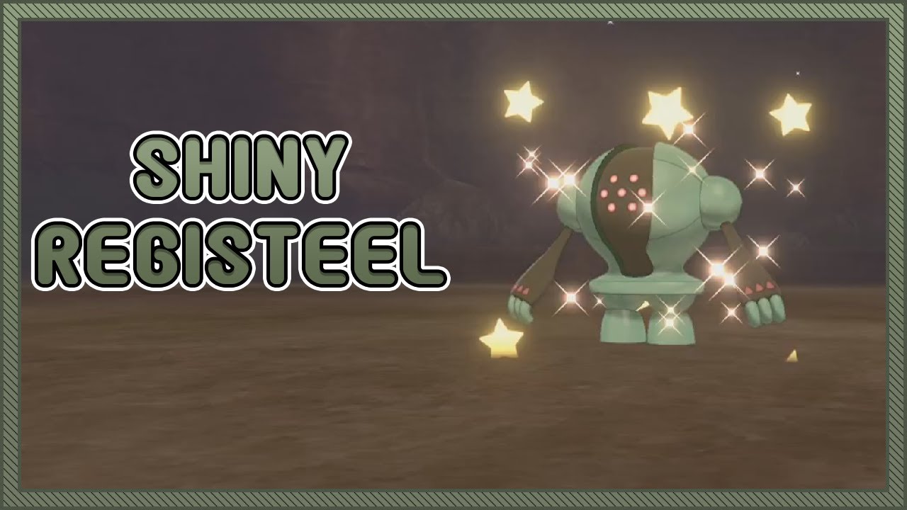 [Live] - Shiny Registeel after 2,327 Encounters