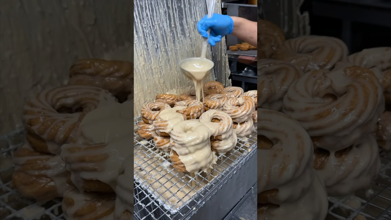 Part 1 of 3: Incredible mom & pop donut shop, Peter Pan, in Greenpoint Brooklyn NYC! #DEVOURPOWER