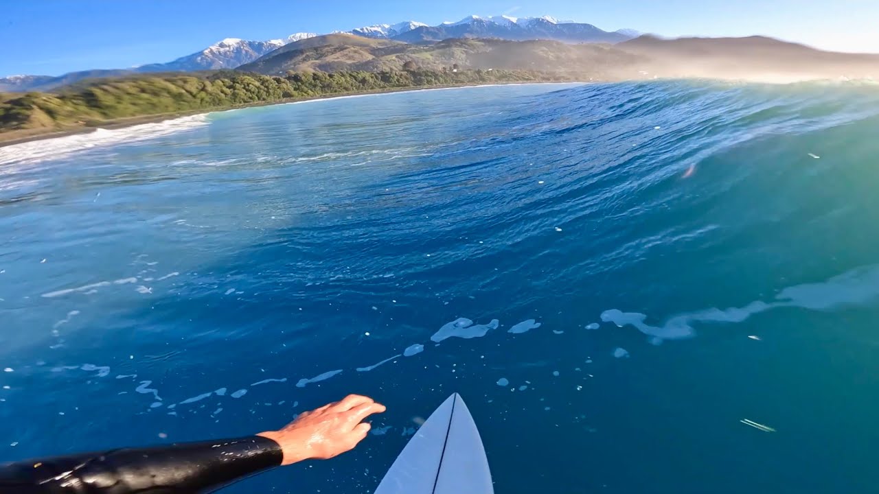 IS THIS AS GOOD AS IT GETS? FAMOUS NZ POINT BREAK! | RAW POV