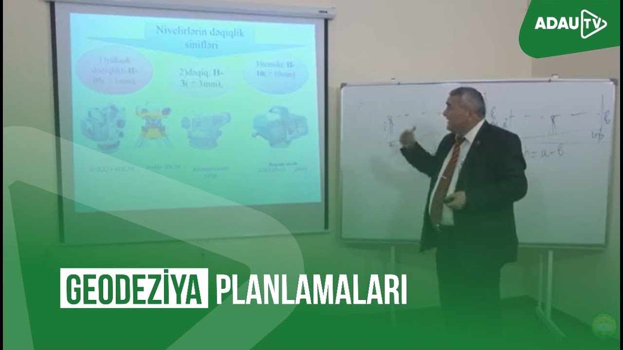 Geodeziya planlamaları (Online dərs - 380)