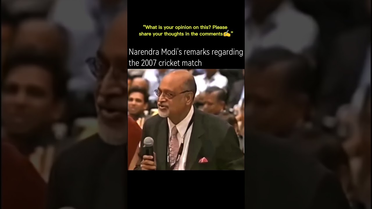 In 2007 debate b/t News reporter or Narendra Modi....