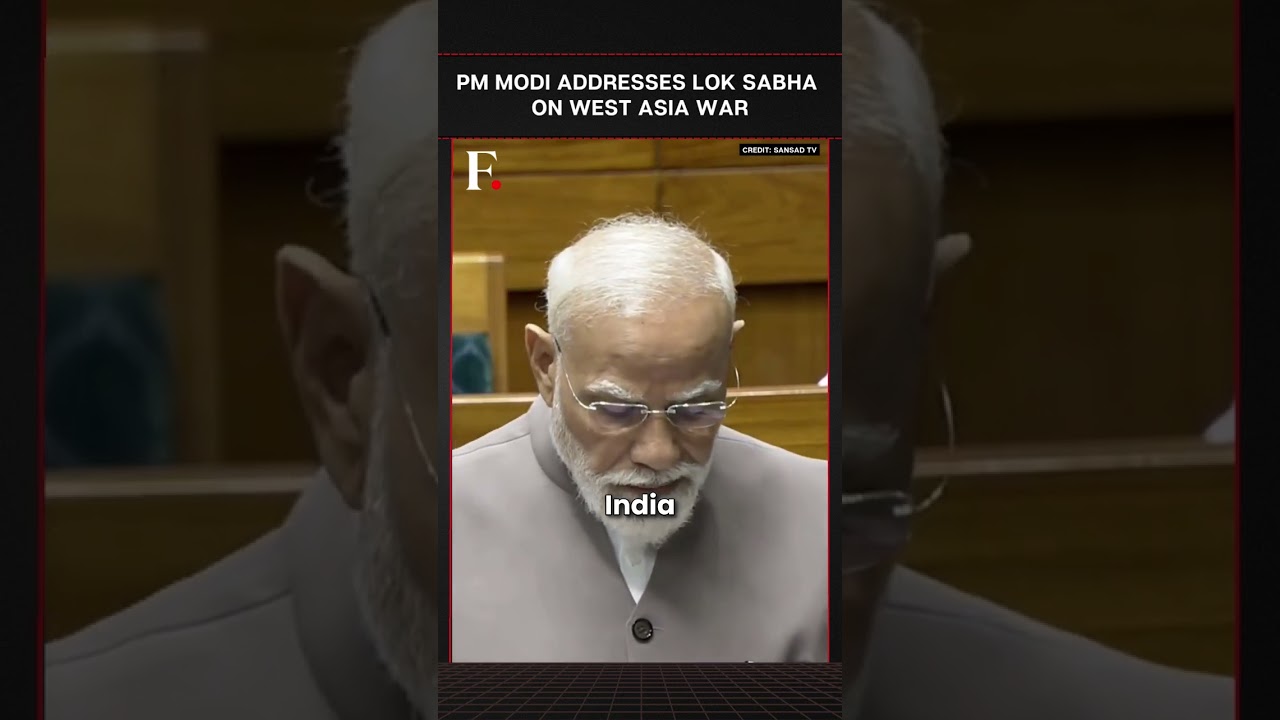 #FirstpostNews: West Asia War &lsquo;Worrisome&rsquo;, PM Modi Flags Economic, Security Concerns in Lok Sabha
