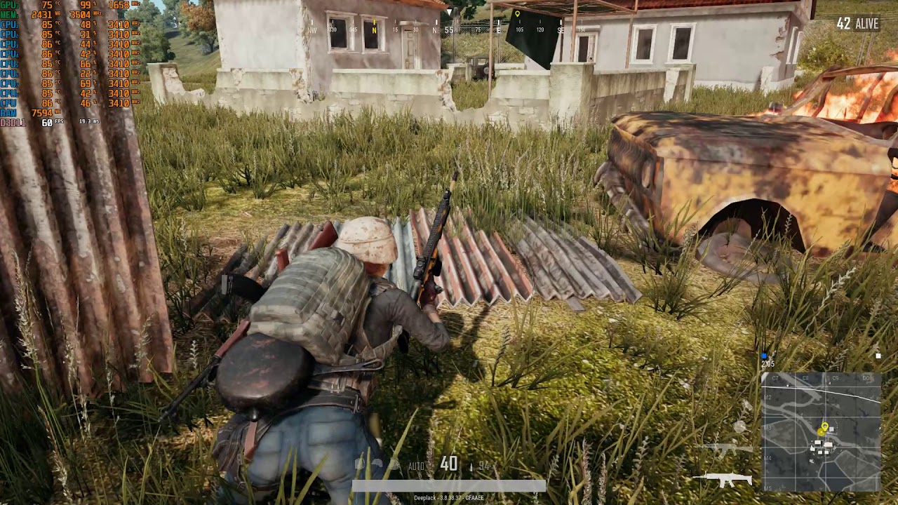 Dell 7577 | PUBG Erangel Gameplay | i7 7700HQ | GTX 1050Ti | 1080p All Settings