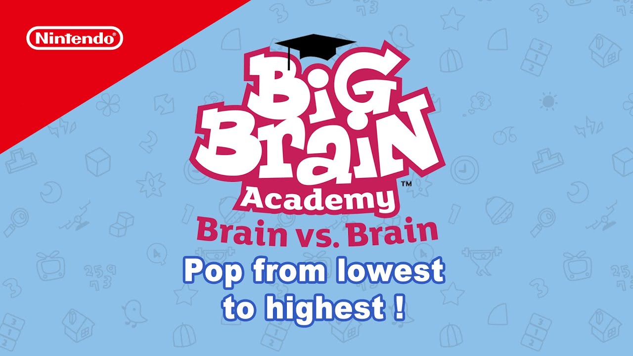 Big Brain Academy: Brain vs. Brain on Nintendo Switch &ndash; Pop From Lowest to Highest | @playnintendo