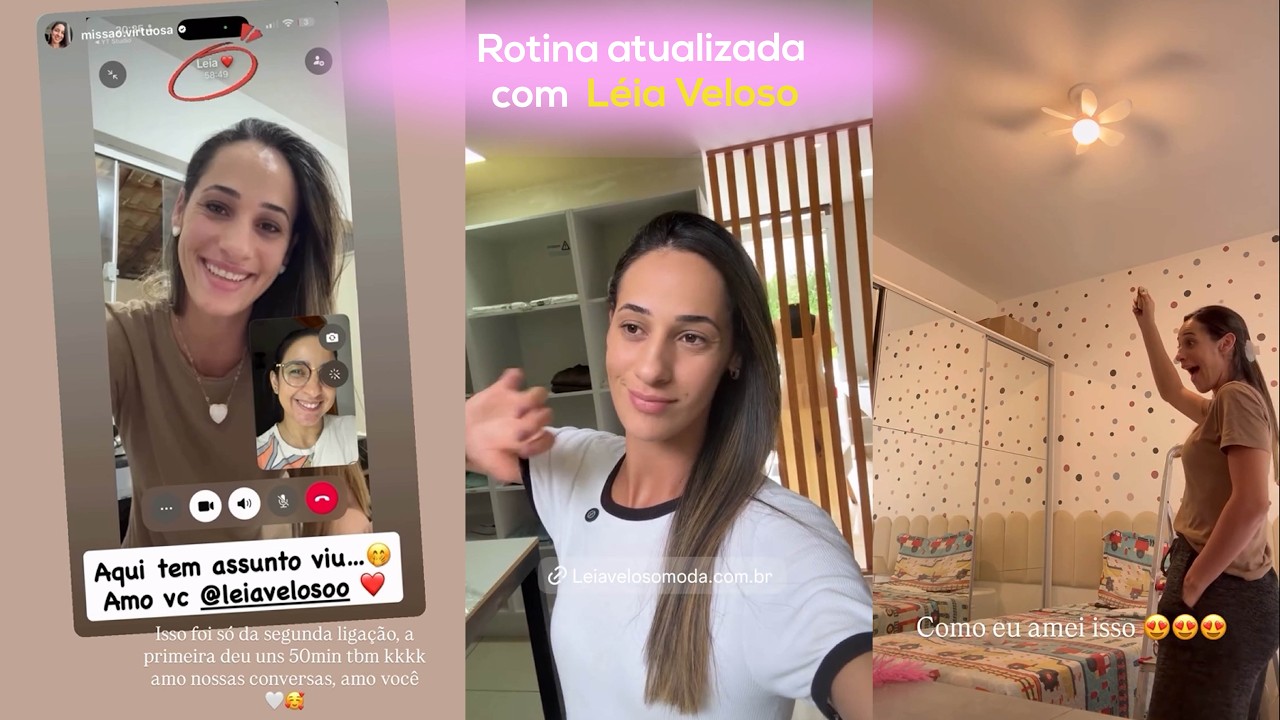 Léia Veloso em rotina atualizada + acontecimentos até hoje! Vlogs inéditos e exclusivo