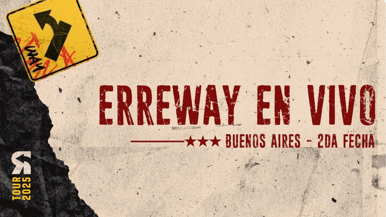 EN VIVO | ERREWAY TOUR #JuntosOtraVez - Buenos Aires, Argentina (30/08/25)