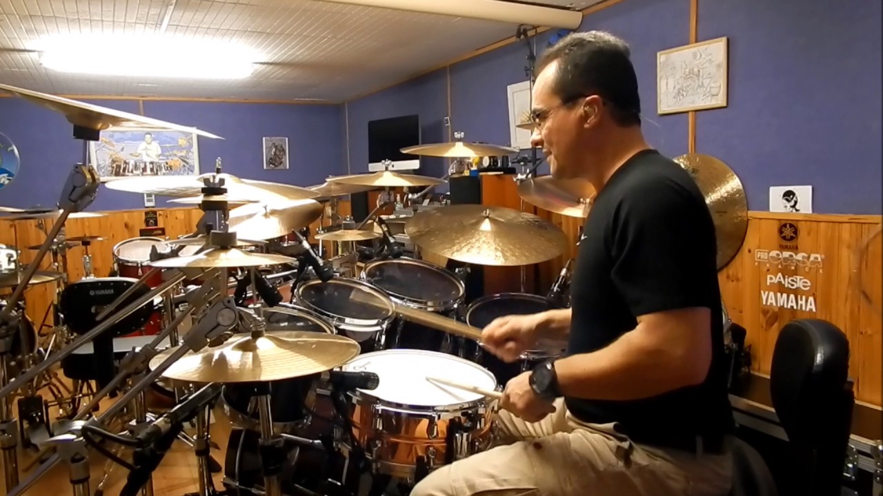 J'irais au bout de mes rêves, Drum cover de JJ Goldman, / Franck Cascalès :-)