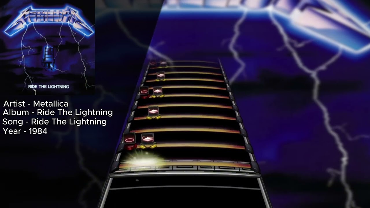 Metallica - Ride The Lightning (Drum Chart)