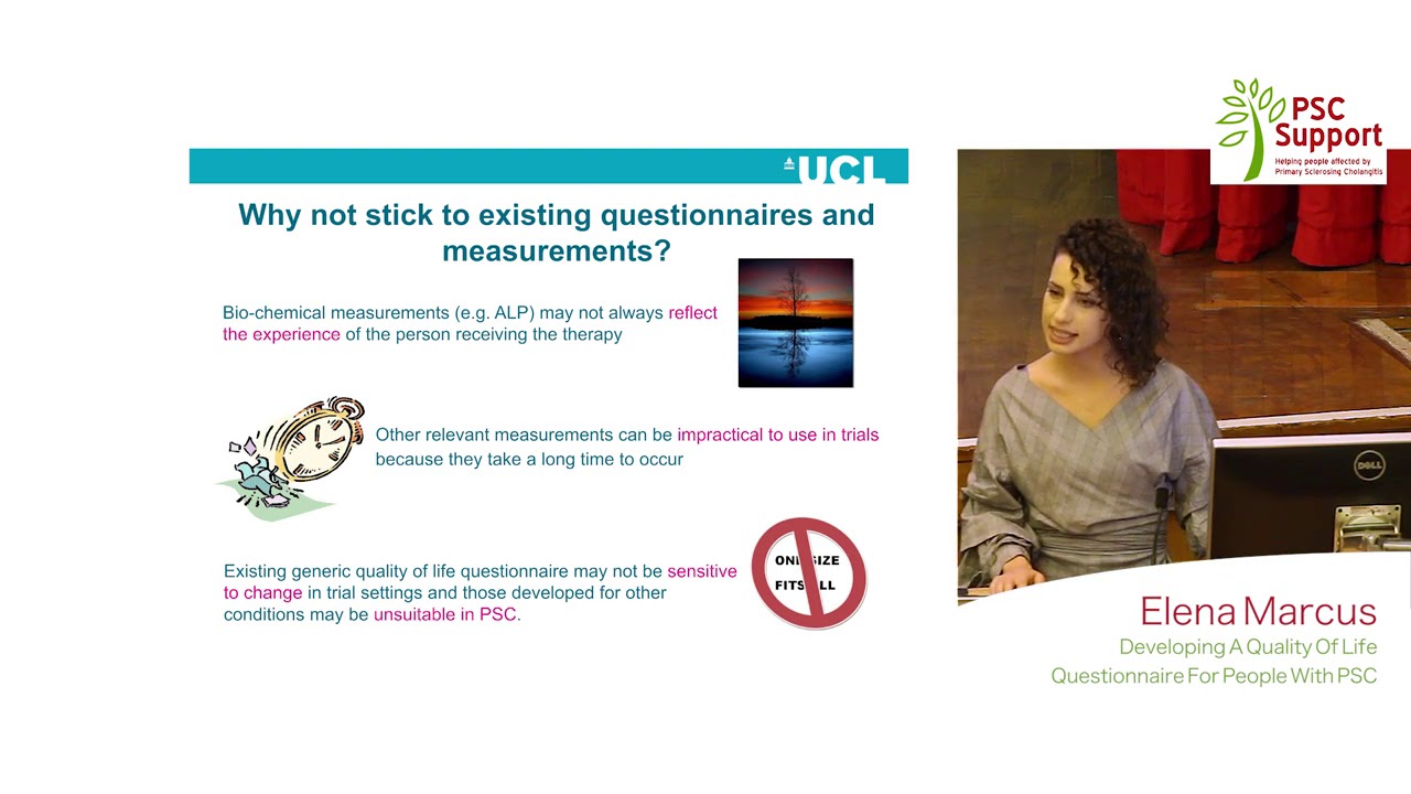 Elena Marcus: Quality of Life in PSC (PSC Support)