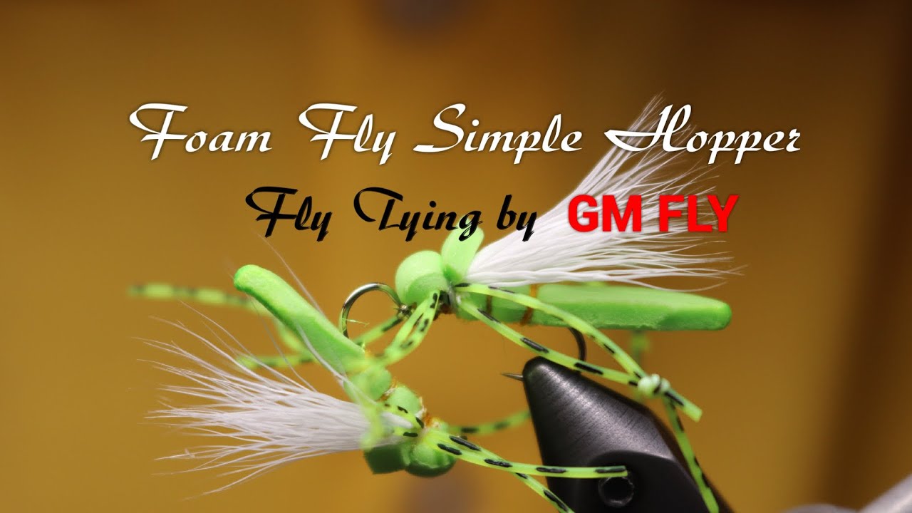 Мушка из Пенки Simple Hopper Как связать от GM FLY