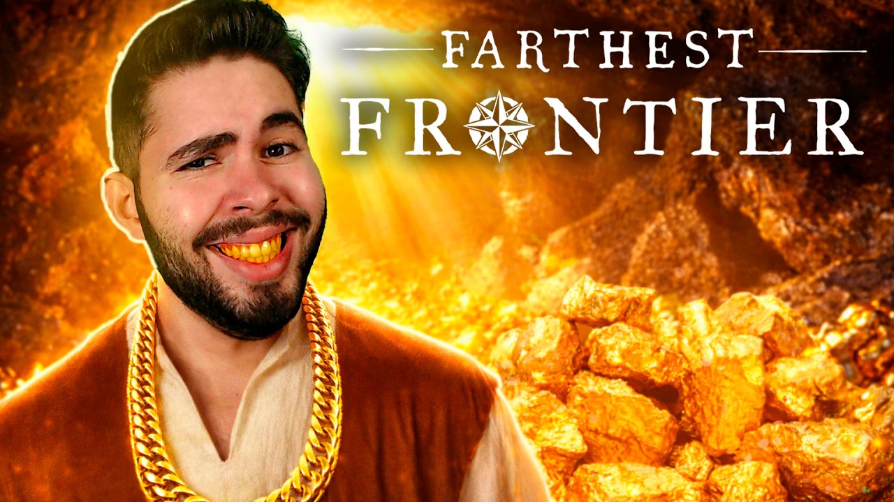 BOOM DO OURO FAZ CIDADE PASSAR DOS 100 HABITANTES! 🏕️ Farthest Frontier