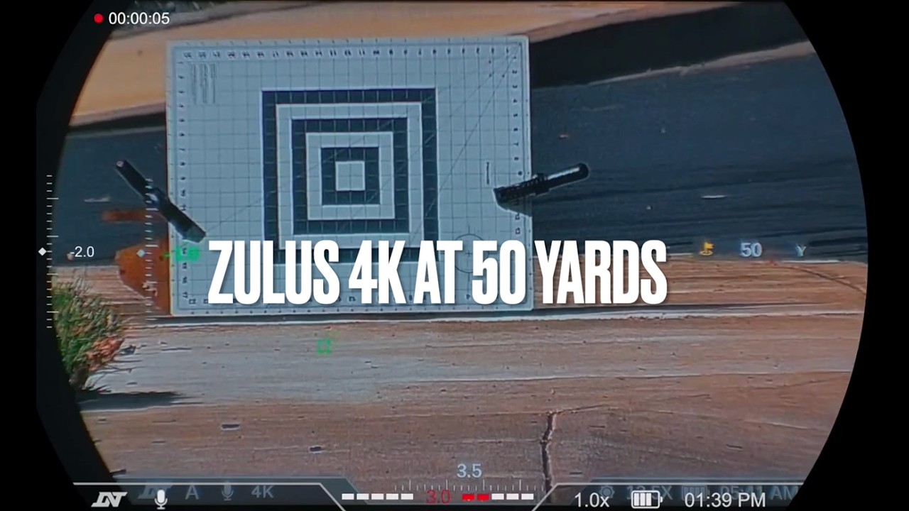 Оптическая система DNT Optics ZULUS 4K: сколько щелчков нужно, чтобы переместиться на 1 дюйм?